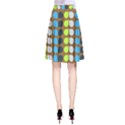 Colorful Leaf Pattern A-Line Skirts View2