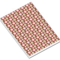 Cute Floral Pattern Large Memo Pads by GardenOfOphir