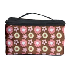 Cute Floral Pattern Cosmetic Storage Cases by GardenOfOphir