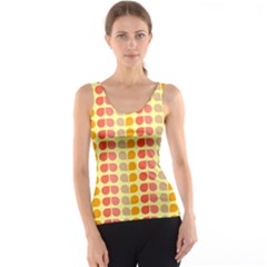 Colorful Leaf Pattern Tank Tops by GardenOfOphir