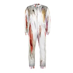 Abstract Angel In White Onepiece Jumpsuit (kids) by digitaldivadesigns