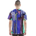 Abstract City Design Men s Sport Mesh Tees View2