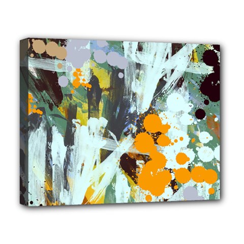 Abstract Country Garden Deluxe Canvas 20  X 16   by digitaldivadesigns