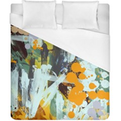 Abstract Country Garden Duvet Cover Single Side (double Size) by digitaldivadesigns