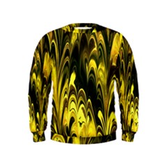 Fractal Marbled 15 Boys  Sweatshirts by ImpressiveMoments