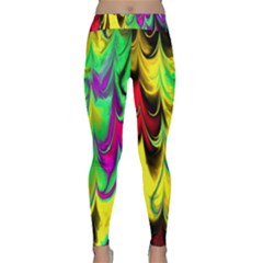 Fractal Marbled 14 Yoga Leggings by ImpressiveMoments