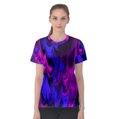 Fractal Marbled 13 Women s Sport Mesh Tees