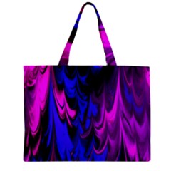 Fractal Marbled 13 Zipper Tiny Tote Bags by ImpressiveMoments