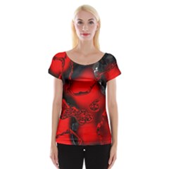 Abstract Art 11 Women s Cap Sleeve Top by ImpressiveMoments