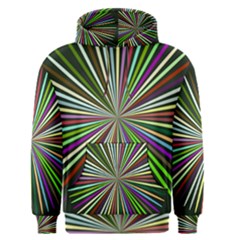 Colorful Rays Men s Pullover Hoodie