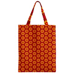 Cute Pretty Elegant Pattern Zipper Classic Tote Bags by GardenOfOphir