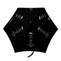 Keep Calm And Carry On My Wayward Son Mini Folding Umbrellas