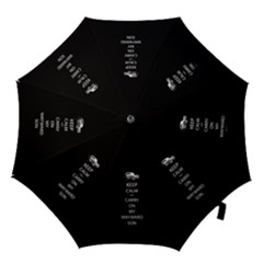 Keep Calm And Carry On My Wayward Son Hook Handle Umbrellas (small) by TheFandomWard