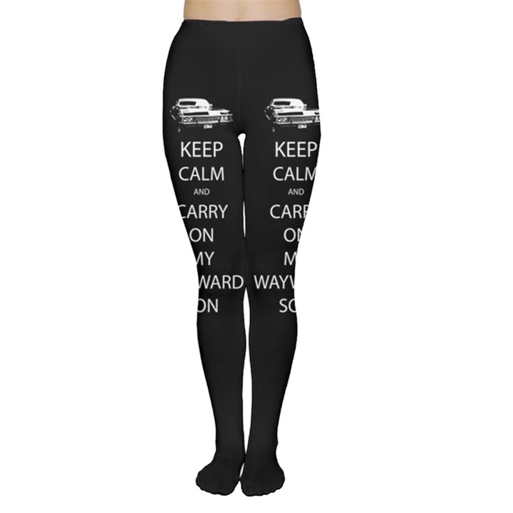 Carry On Centered Women s Tights