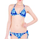 Retro Pattern 1971 Blue Bikini Set View1