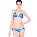 Retro Pattern 1971 Blue Bikini Set View3