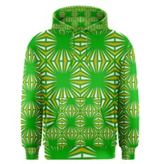 Retro Green Pattern Men s Pullover Hoodies by ImpressiveMoments