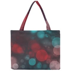 Modern Bokeh 15b Tiny Tote Bags by ImpressiveMoments