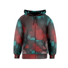 Modern Bokeh 15b Kids Zipper Hoodies by ImpressiveMoments