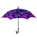 Special Fractal 31pink,purple Hook Handle Umbrellas (Large) View3