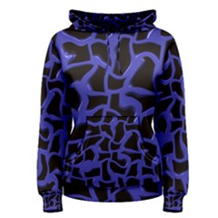 Purple Holes Women s Pullover Hoodie