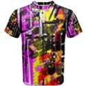 Abstract City View Men s Cotton Tees View1