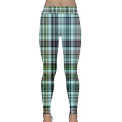 Plaid Ocean Yoga Leggings by ImpressiveMoments