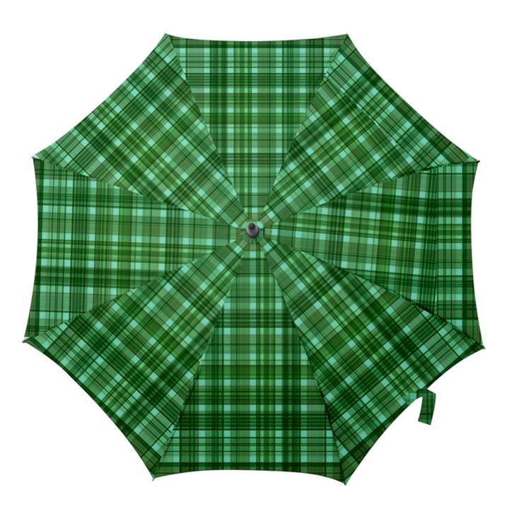 Plaid Forest Hook Handle Umbrellas (Small)