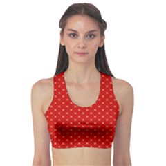 Cute Seamless Tile Pattern Gifts Sports Bra by GardenOfOphir