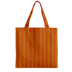 Cute Seamless Tile Pattern Gifts Zipper Grocery Tote Bags