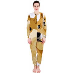 Dogecoin Onepiece Jumpsuit (ladies)  by dogestore