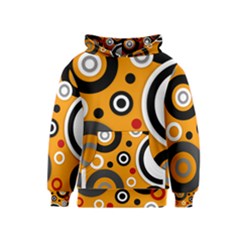 Bright Florescent Abstract Hoodie Kid s Pullover Hoodies by OCDesignss