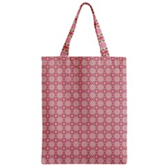 Cute Seamless Tile Pattern Gifts Zipper Classic Tote Bags by GardenOfOphir