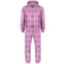 Cute Seamless Tile Pattern Gifts Hooded Jumpsuit (Men)  View1