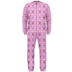 Cute Seamless Tile Pattern Gifts Onepiece Jumpsuit (men)  by GardenOfOphir