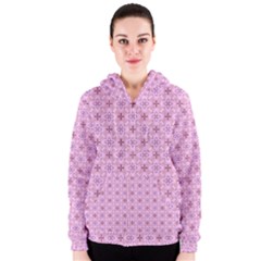 Cute Seamless Tile Pattern Gifts Women s Zipper Hoodies