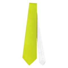 Florescent Yellow Pink Abstract  Neckties (one Side)  by OCDesignss