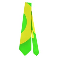 Florescent Green Yellow Abstract  Neckties (two Side)  by OCDesignss