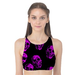 Purple Skulls  Tank Bikini Top by ImpressiveMoments