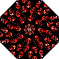 Skulls Red Hook Handle Umbrellas (large) by ImpressiveMoments