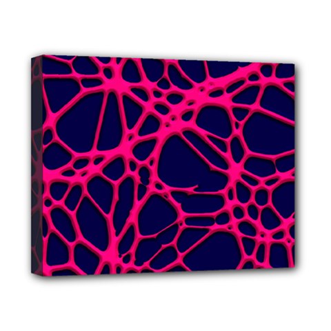 Hot Web Pink Canvas 10  X 8  by ImpressiveMoments