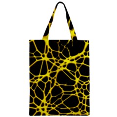 Hot Web Yellow Zipper Classic Tote Bags by ImpressiveMoments