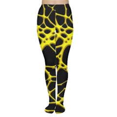 Hot Web Yellow Women s Tights by ImpressiveMoments