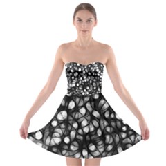 Chaos Decay Strapless Bra Top Dress