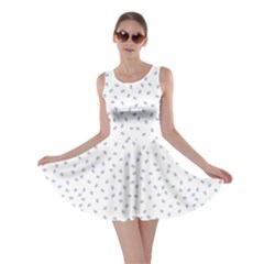 Officially Sexy White & Blue Os Collection Skater Dress by OfficiallySexy