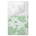 Floral Wallpaper Green Duvet Cover Single Side (Single Size) View1