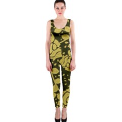 Floral Wallpaper Forest Onepiece Catsuits by ImpressiveMoments