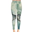 Funny Dswimming Dolphin Women s Leggings View1