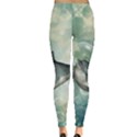 Funny Dswimming Dolphin Women s Leggings View2