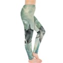 Funny Dswimming Dolphin Women s Leggings View4